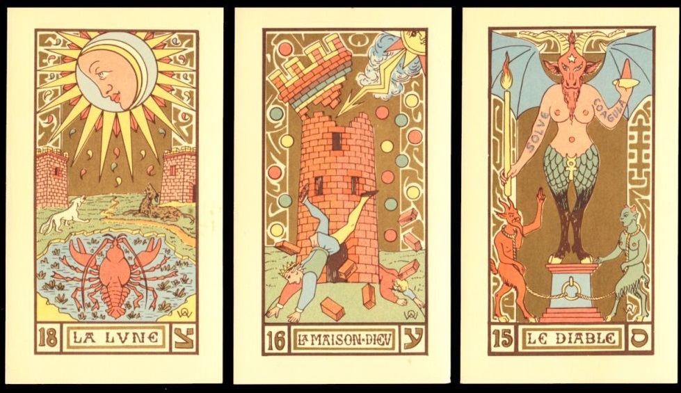 Preview: Golden Rosenkreuzer Wirth Tarot
