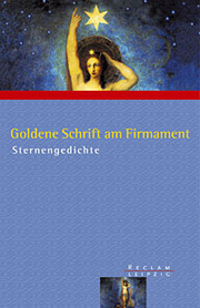 Goldene Schrift am Firmament