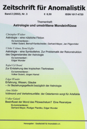 Zeitschrift für Anomalistik Bd. 2, Nr. 3