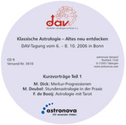Klassische Astrologie – Altes neu entdecken (9)