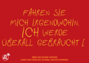 Sternenkonferenz Postkarte Löwe